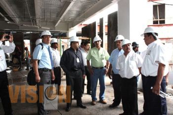 Construcción del nuevo hospital General Regional casi a la mitad