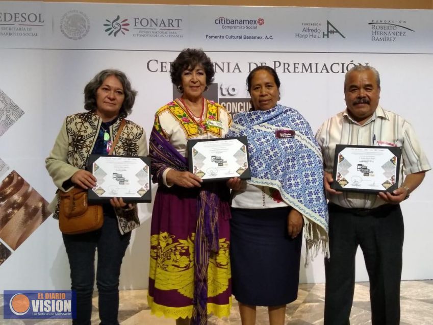 Michoacanos ganan 5º Concurso Nacional de Grandes Maestros del Patrimonio Artesanal de  México