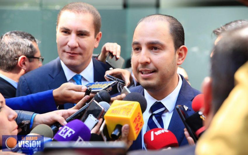 Juan Carlos Romero Hicks Coordinador diputados del PAN y Rafael Moreno Coordinador de Senadores 