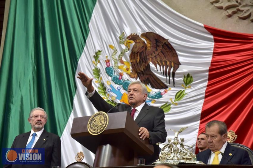 Andres Manuel López Obrador, Presidente de México, rinde Protesta