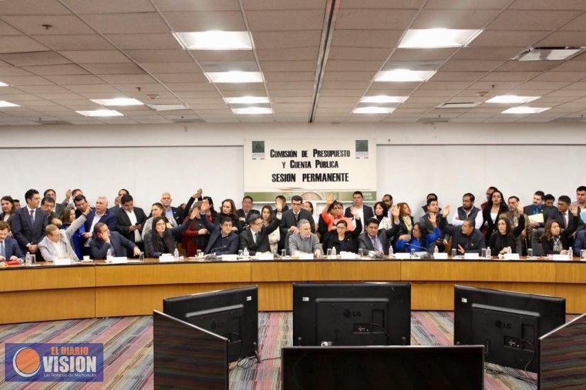 Comisión de Cuenta Pública, aprueba en lo general Presupuesto 2019
