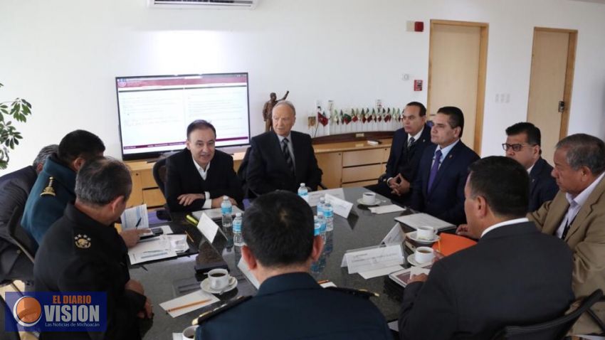 Diseñan Gobernador y Durazo estrategia conjunta para Michoacán