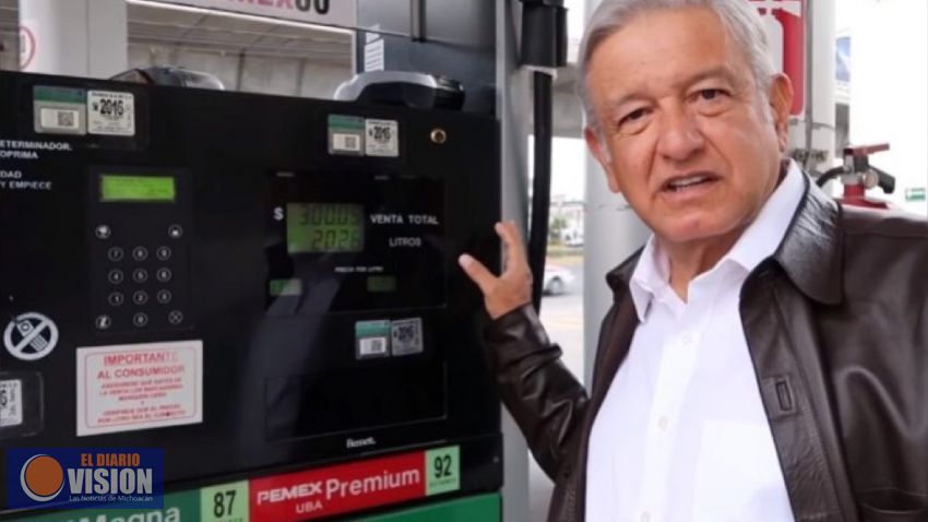 Desabasto de gasolinas, por el nuevo combate al “huachicoleo”: AMLO