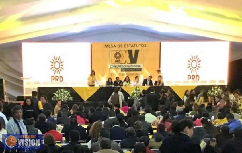 PRD instaló dirigencia provisional antes de renovar su CEN