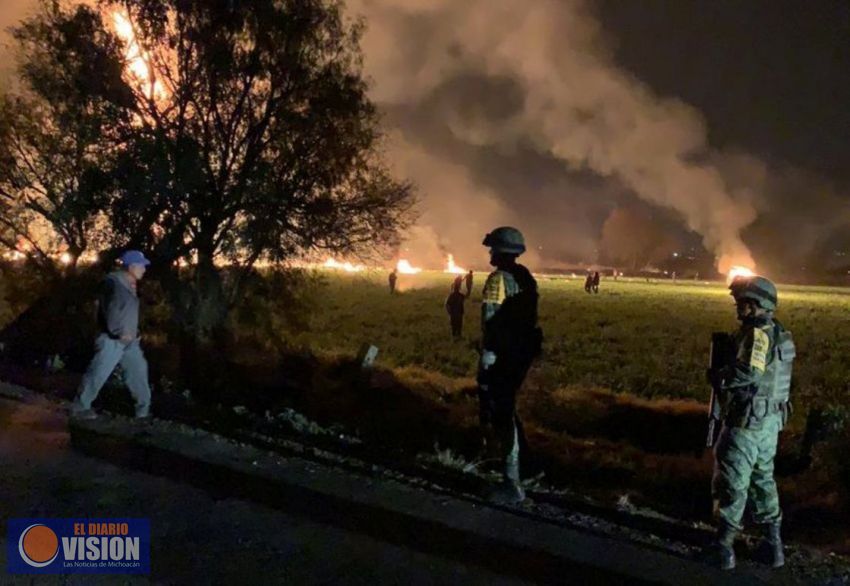 Cifra de muertos en explosión de Tlahuelilpan, aumenta a 94