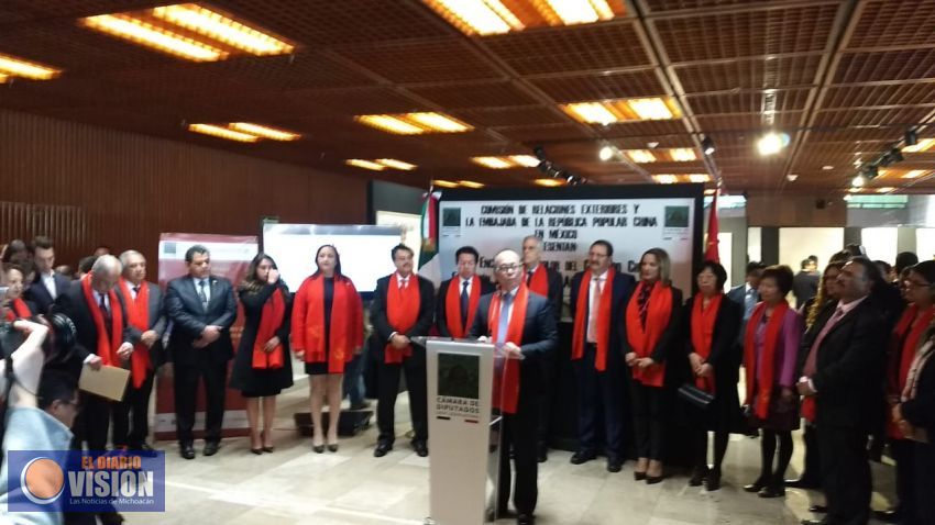 El diputado Reginaldo Sandoval, refrenda lazos de amistad con China