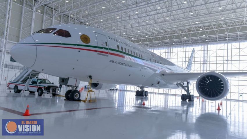 Destinan 416.9 mdp al avión presidencial, guardado en EU