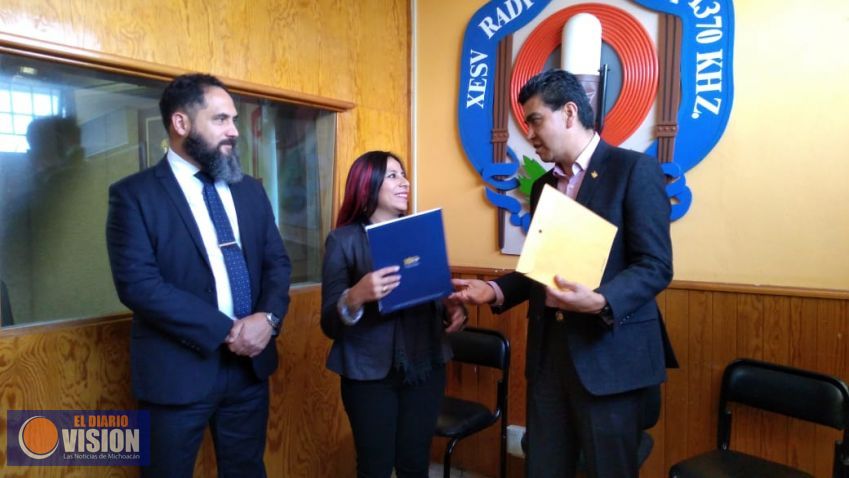 Yazmín David Parra, nueva directora de Radio Nicolaita
