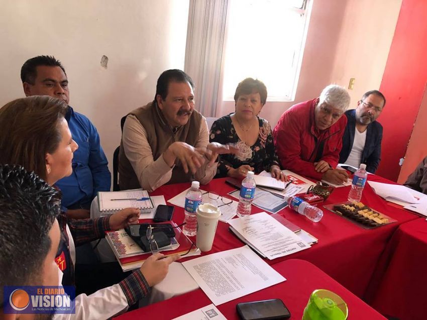 Reginaldo Sandoval, rumbo y mando, en la dirigencia estatal del Partido del Trabajo