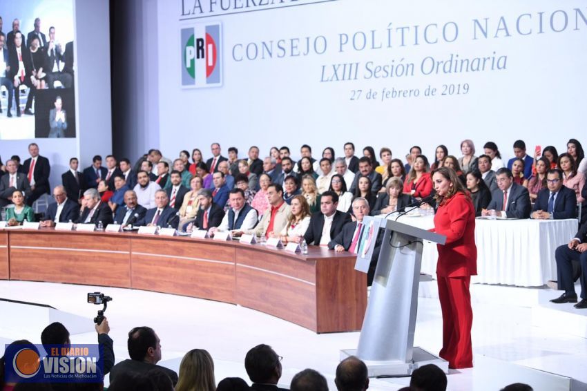 PRI tendrá elección abierta y directa para elegir a su Dirigente Nacional 