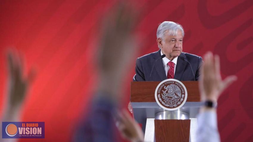 Próximo lunes AMLO rendirá informe de gobierno