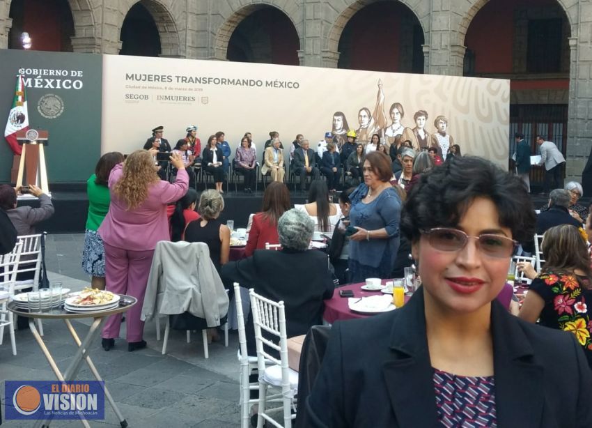 Seguiremos luchando por la paz, igualdad y paridad de género: Anita Sánchez Castro