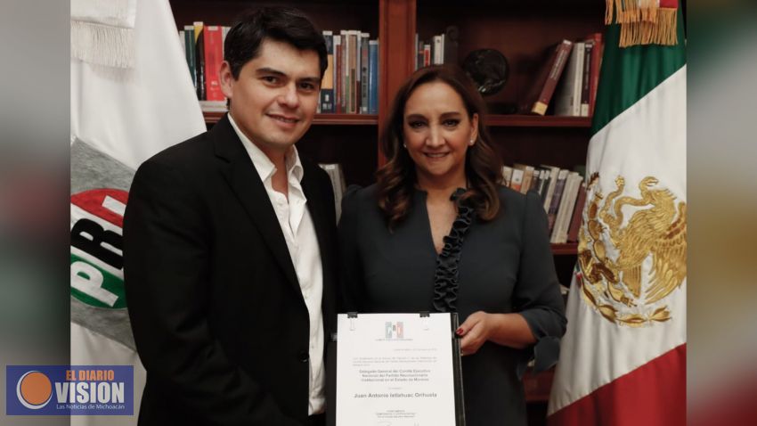 Designa Ruiz Massieu a Toño Ixtláhuac como Delegado del CEN en Morelos 