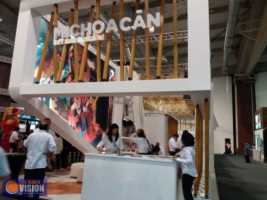 Cautiva Michoacán en el Tianguis Turístico de México 2019