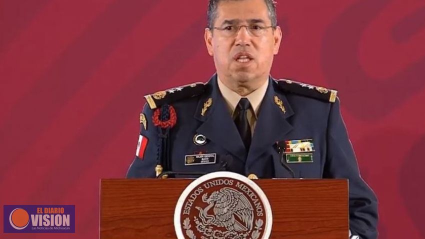 Él es Luis Rodríguez Bucio, comandante de la Guardia Nacional