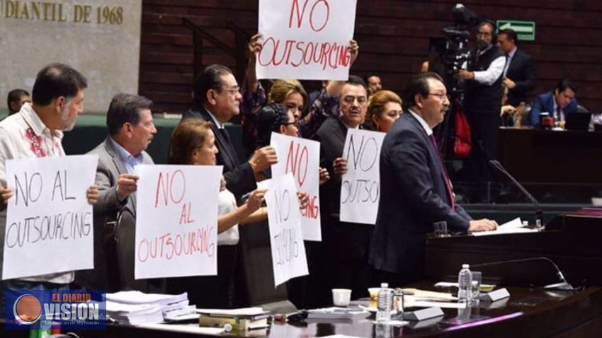 Cámara de diputados avala en lo general reforma laboral