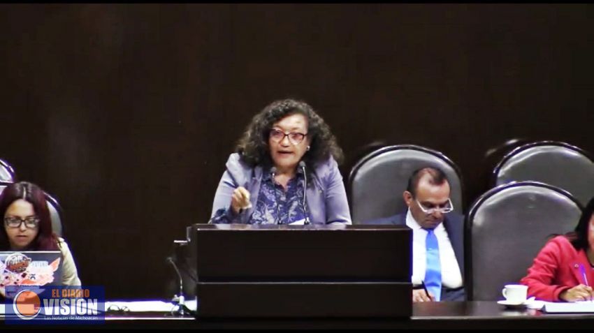María Chávez presenta reserva a la Reforma Educativa para modificar la figura jurídica