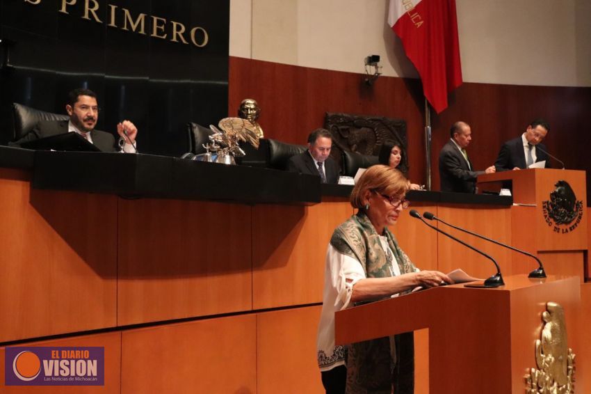 Presenta la senadora Blanca Piña una reserva al artículo 3° de la Reforma Educativa