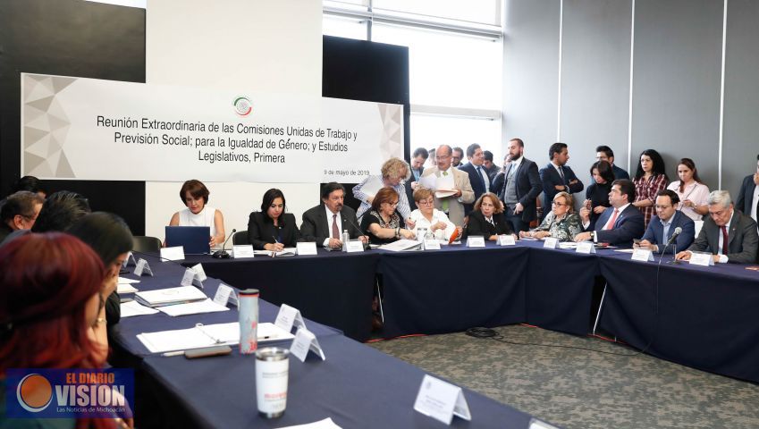Avalan comisiones modificaciones a las reformas a la Ley Federal del Trabajo y del Seguro Social 