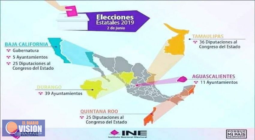 Conteos rápidos darán tendencias de votaciones este 2 de junio