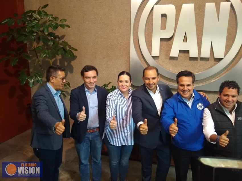 Entrevista al Presidente Nacional del PAN, Marko Cortés, en la sede nacional del partido