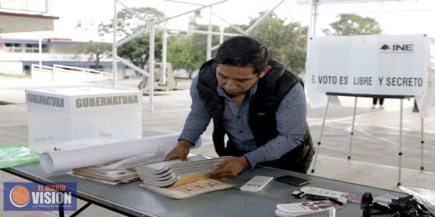 Reportan 55.52% avance de instalación de casillas en seis estados con elecciones