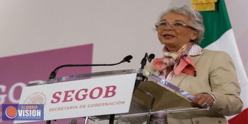 Convocan a elecciones tranquilas: Olga Sánchez Cordero 