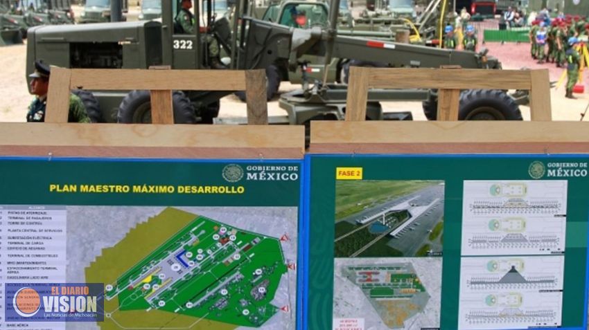 Suspenden obra de Aeropuerto de Santa Lucía
