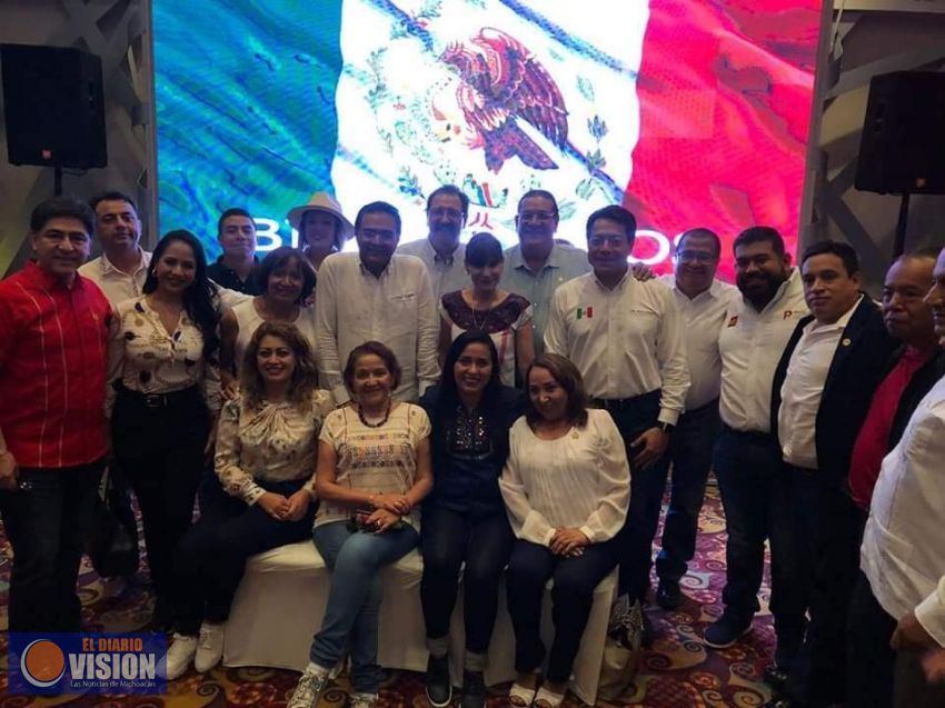 Acto de Unidad Nacional, asiste fracción del Partido del Trabajo: Reginaldo Sandoval 
