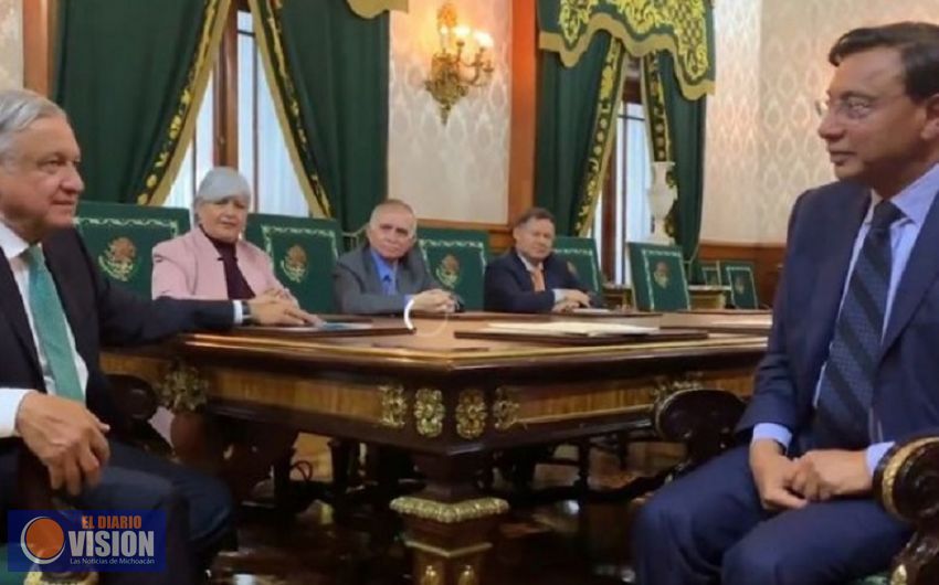 AMLO se reúne con el productor de acero más importante del mundo, dueño de ArcelorMittal
