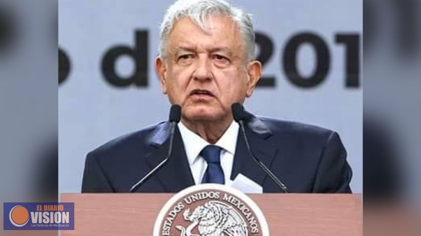 Manta con amenaza fue colocada frente a la casa de López Obrador