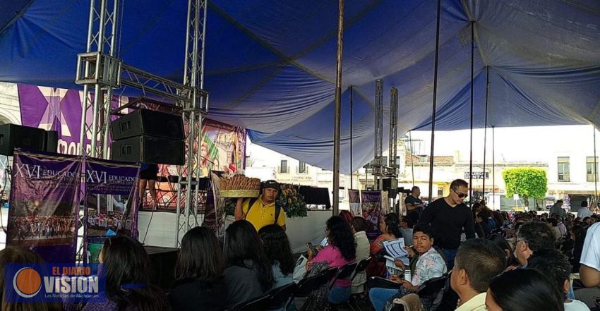 En marcha curso taller del Educador Popular de Michoacán