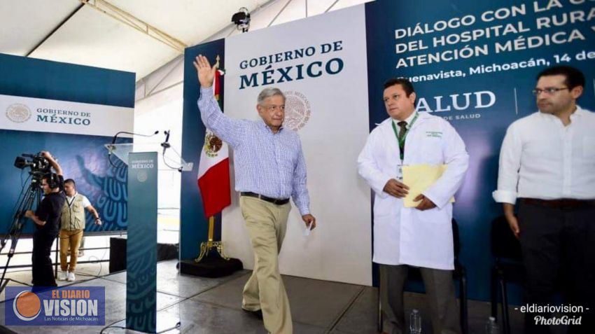 Crimen organizado en Buenavista, ocasiona que no vayan a hospitales : López Obrador 