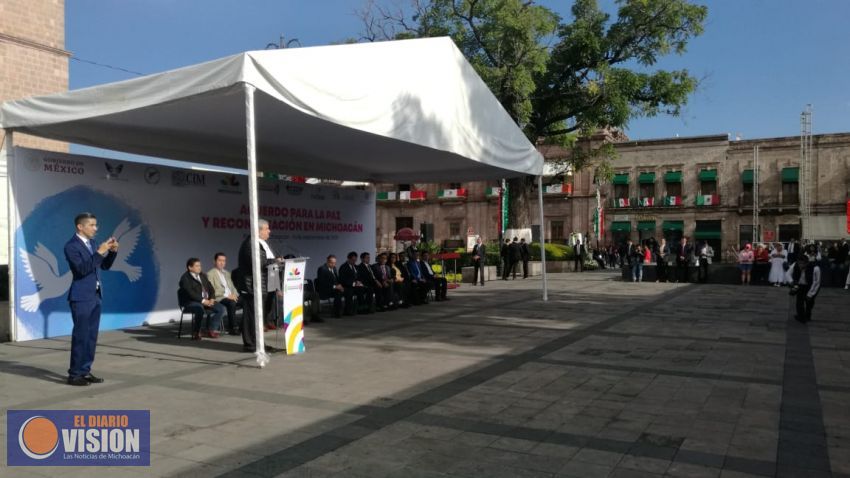 Signan Acuerdo para la Paz y la Reconciliación