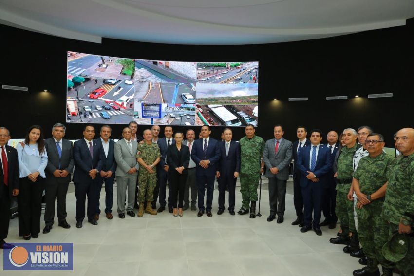 Inaugura Michoacán el C5-i más grande de América Latina