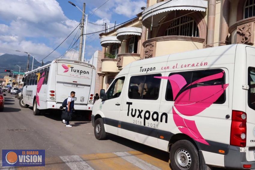 Fortalecen en Tuxpan el programa “Yo te llevo” 