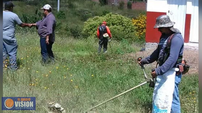 Realizan Jornada de limpieza en Jacona