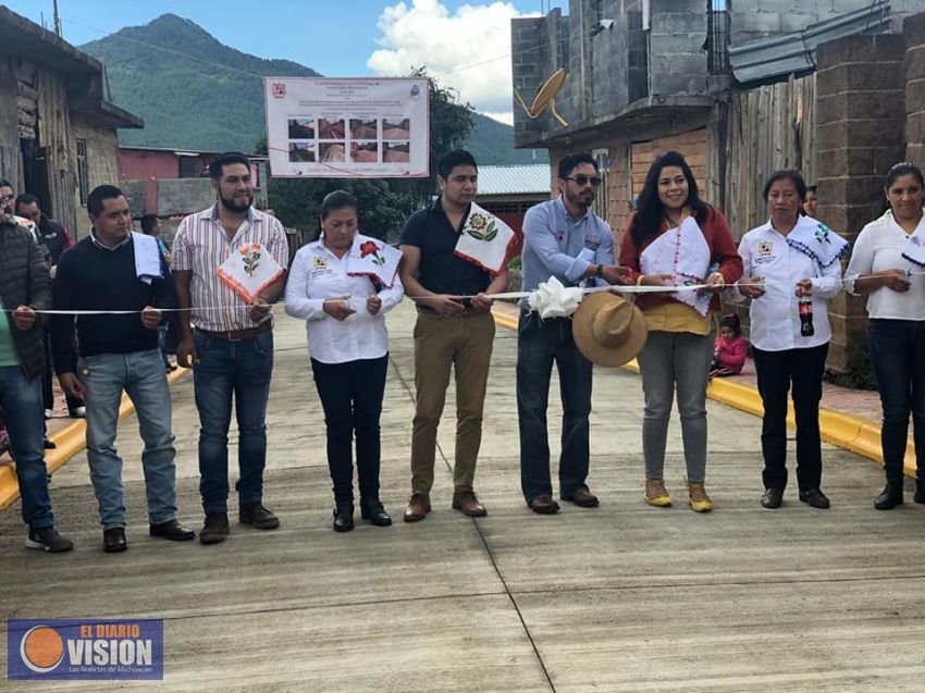 Entrega la Alcaldesa Mayra Morales varias obras de alto impacto para la ciudadanía 