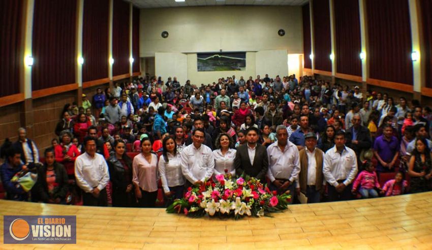 Realizaron el cierre de la campaña gratuita de aclaración de actas en Paracho