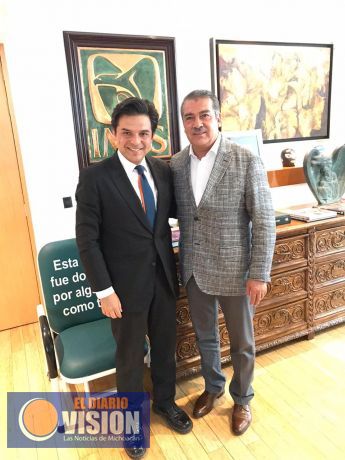 Raúl Morón reforzará servicios de salud en municipio de la mano del IMSS