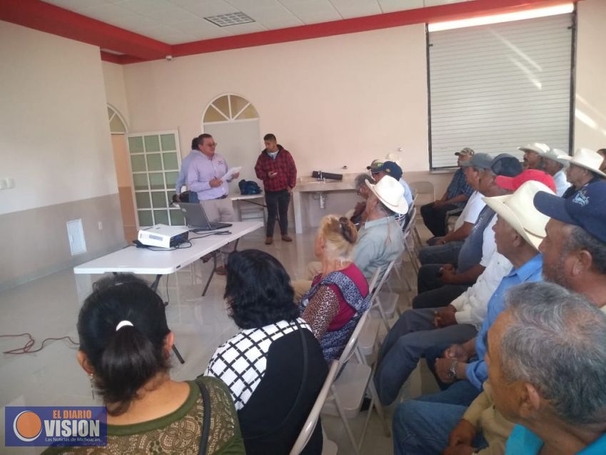 El Ayuntamiento de Coeneo, presenta el el programa de Agricultura Sustentable