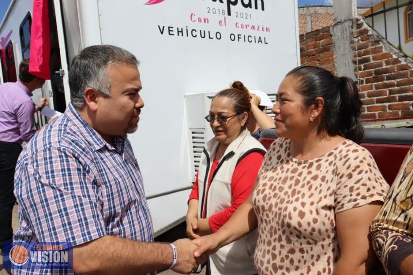 Llega la Unidad Móvil de Salud al Puerto de la Cantera