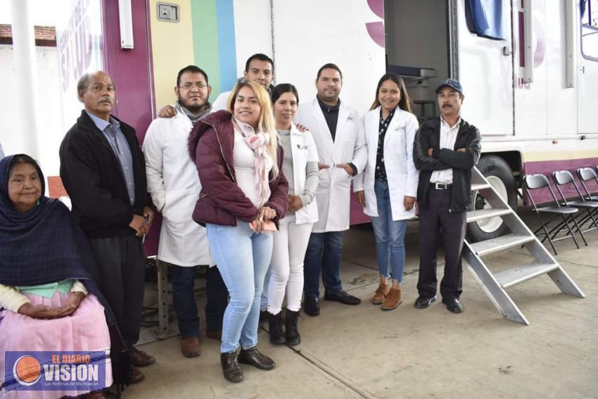 El Ayuntamiento de Erongarícuaro, llevo a cabo la “Caravana de Servivios Integrales”
