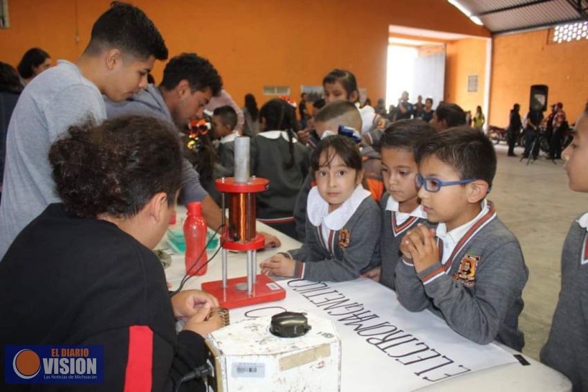 Se realizó el 1er encuentro de Ciencia y Tecnología en Copándaro