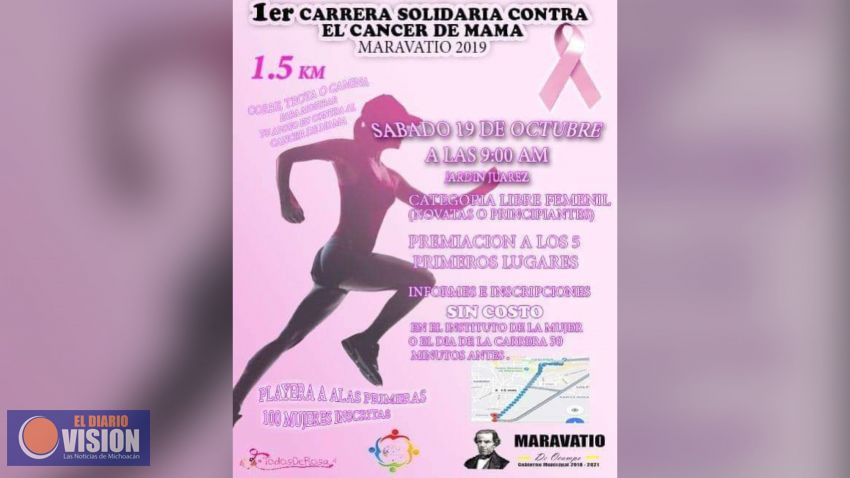 Maravatío invita a participar en las actividades por el día Internacional de la Lucha Contra Cancer