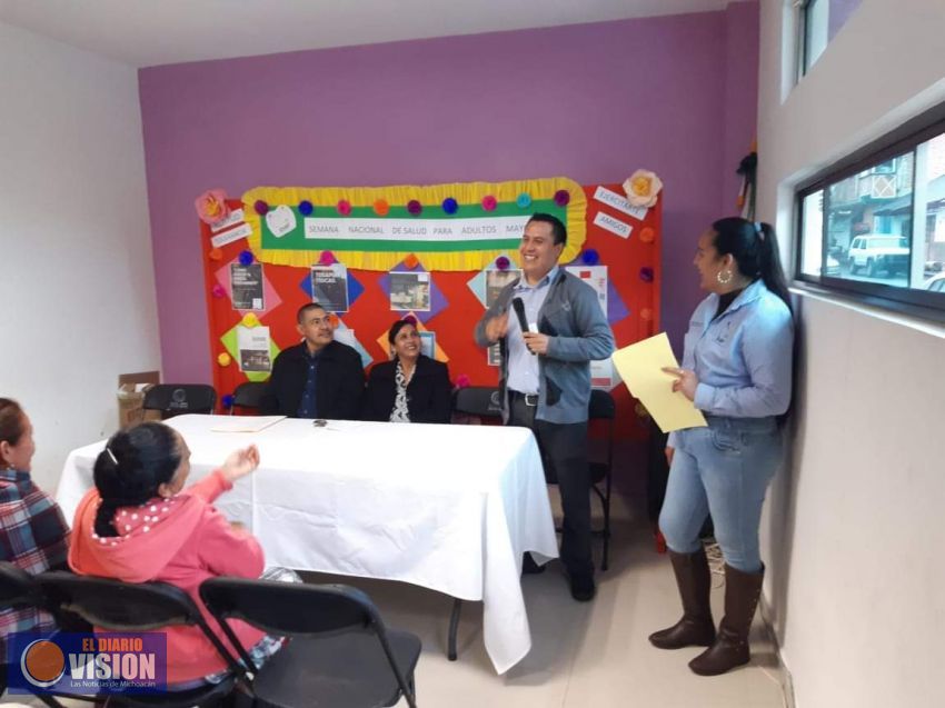 SMDIF Municipal de San Juan Nuevo Parangaricutiro, inauguró la semana nacional de salud del adulto 