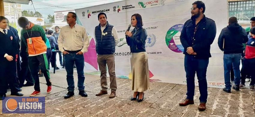 Lagunillas, fue sede de la semana de la Ciencia del CECYTEM 24