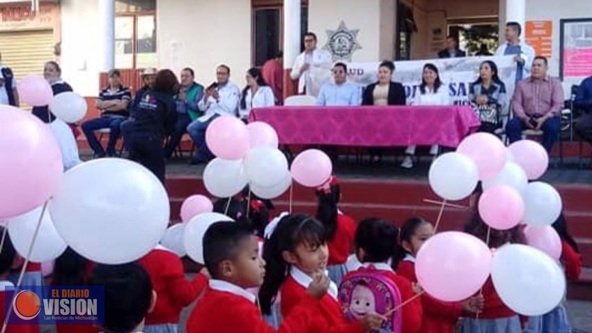 Se lleva a cabo la primera Feria de la Salud del Consejo municipal de Tingambato 