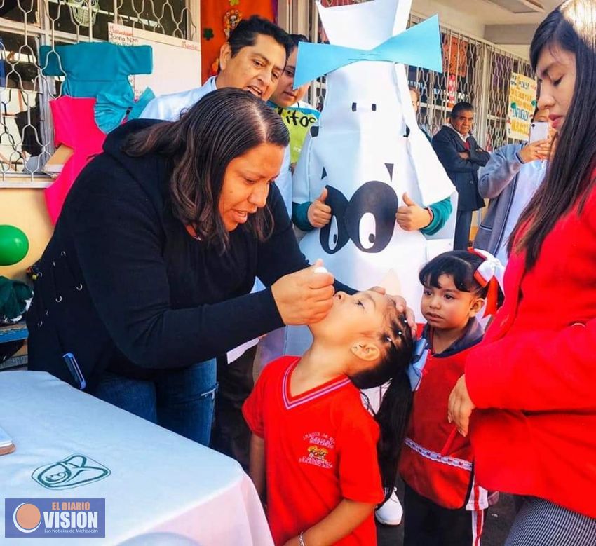 Inicia en Paracho la Semana Nacional de Salud Pública 