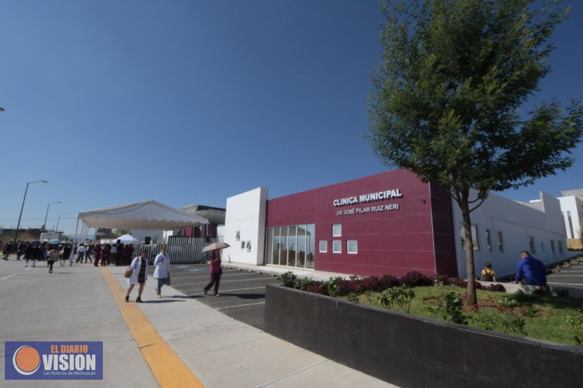 Equipará Ayuntamiento de Morelia Clínica Municipal Poniente 